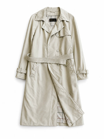 Trench vintage Loro Piana beige tg 44