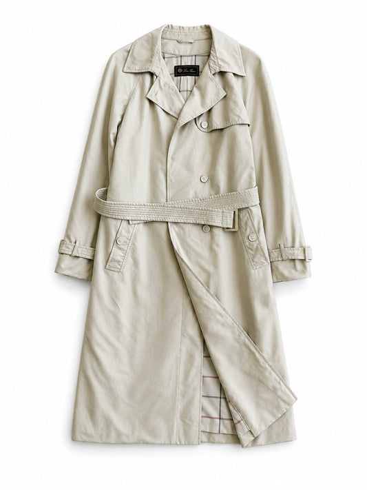 Trench vintage Loro Piana beige tg 44