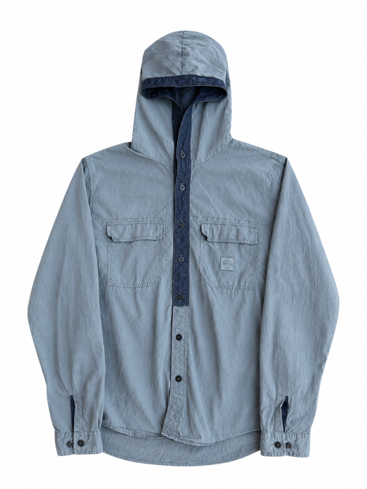 Overshirt vintage Stone Island con cappuccio tg M/L