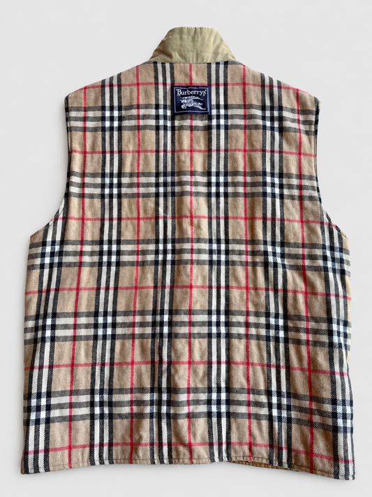 Gilet vintage Burberry double face tg L/XL