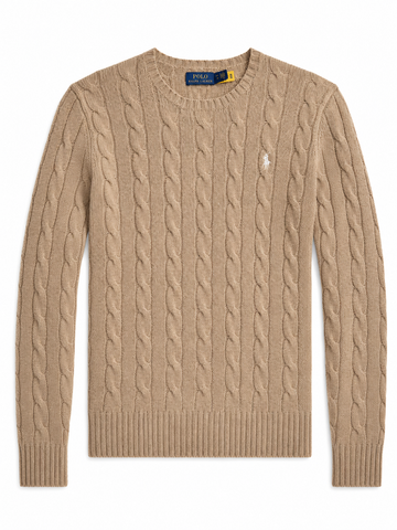 Maglia vintage Ralph Lauren cashmere a treccia tg XS/S