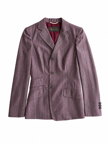Blazer vintage Loro Piana lana e seta tg 38