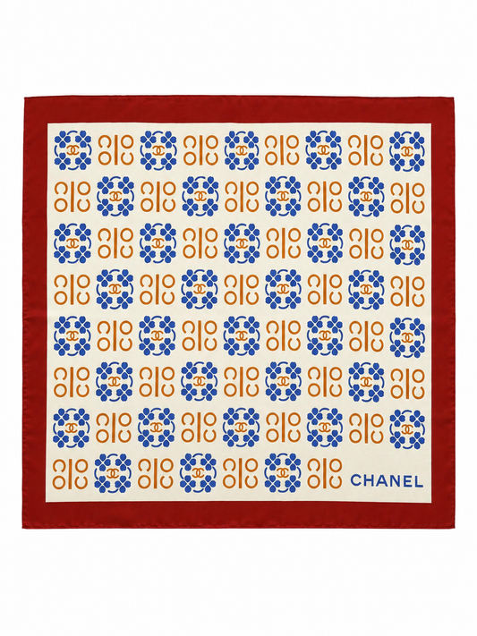 Foulard vintage Chanel in seta