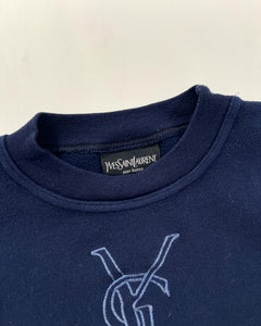 Felpa vintage YSL cotone tg S