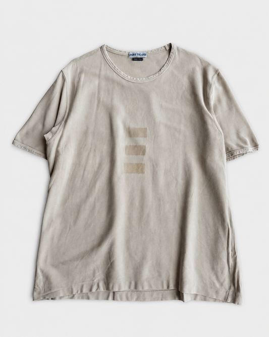 T-shirt vintage Stone Island beige tg XL