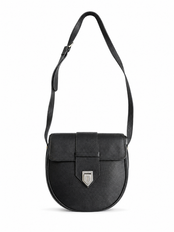 Borsa vintage Yves Saint Laurent nera pelle