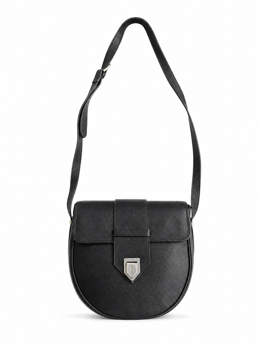 Borsa vintage Yves Saint Laurent nera pelle