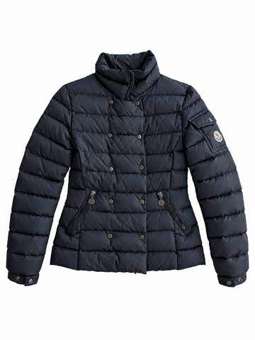 Giacca vintage Moncler nero imbottito tg XS