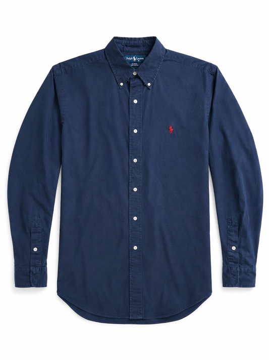 Camicia vintage Ralph Lauren blu tg L/XL