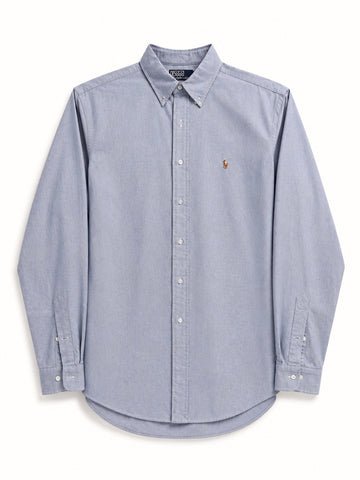 Camicia vintage Ralph Lauren grigio/celeste tg XL