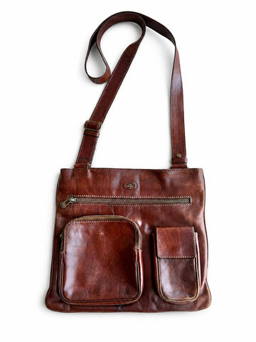 Borsa vintage The Bridge in pelle con tracolla