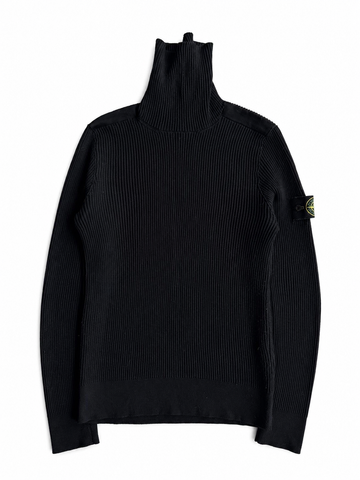 Maglia vintage Stone Island dolce vita nero lana tg S