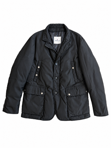 Giacca vintage Moncler imbottita nero tg 4