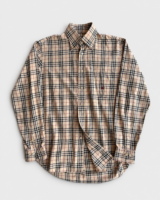 Camicia vintage Burberry tartan tg S/M