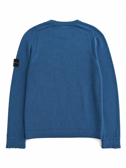 Maglia vintage Stone Island blu mare tg M