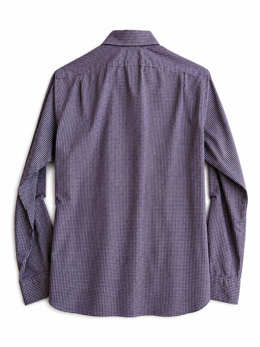 Camicia vintage Ralph Lauren quadri viola tg S
