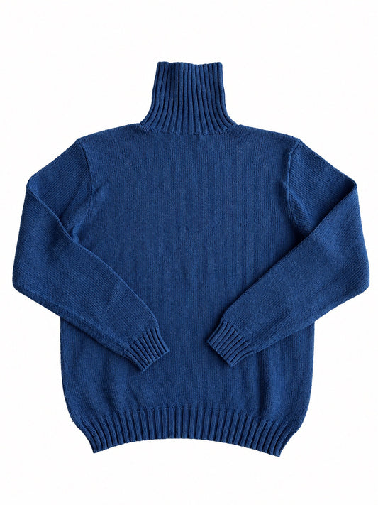 Maglia vintage Ralph Lauren blu dolce vita tg L