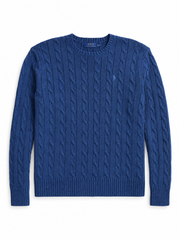 Maglia vintage Ralph Lauren cotone a treccia tg L