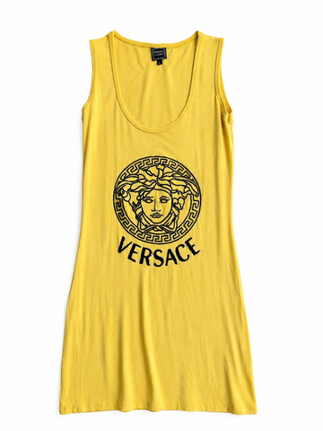 Vestito vintage Versace giallo tg L