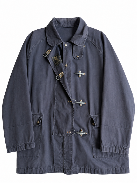 Giacca vintage Fay 4 ganci blu tg XL