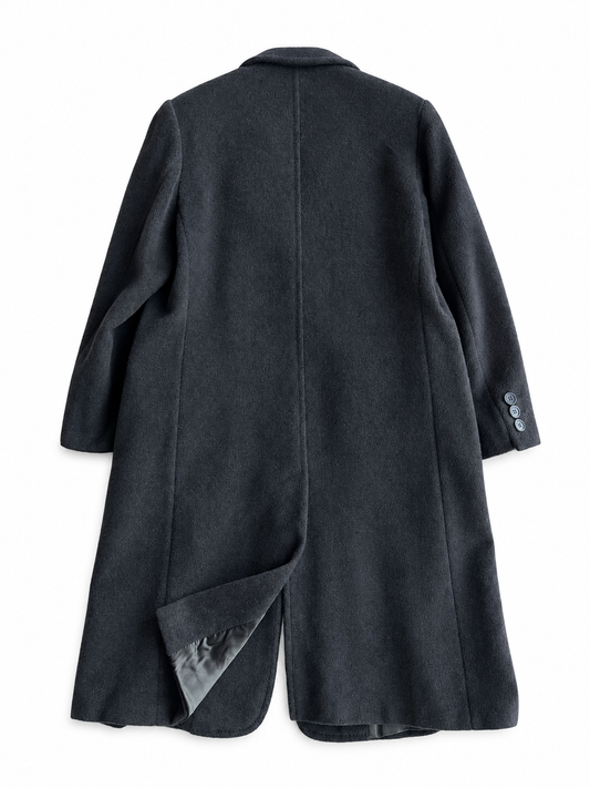 Cappotto vintage Max Mara cashmere grigio scuro tg 44