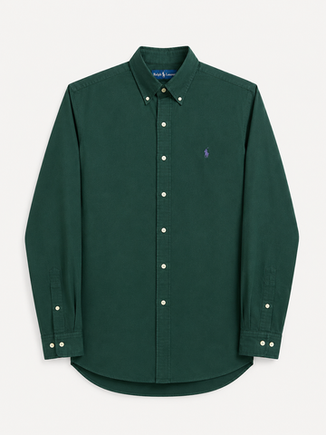 Camicia vintage Ralph Lauren verde tg L/XL