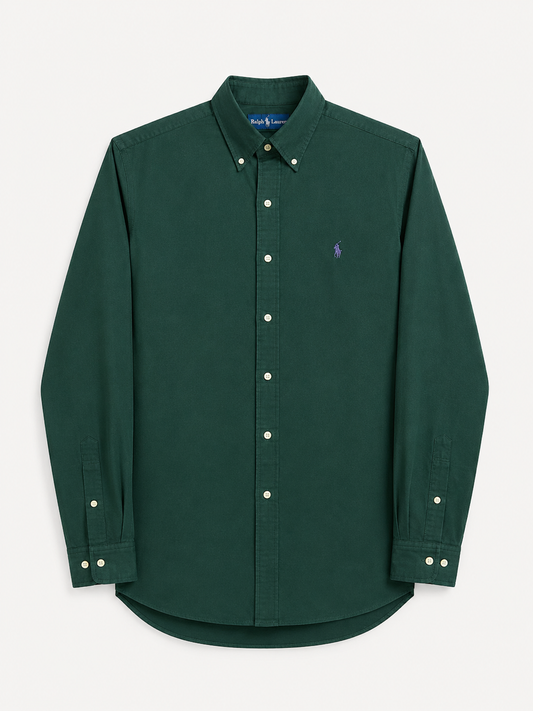 Camicia vintage Ralph Lauren verde tg L/XL