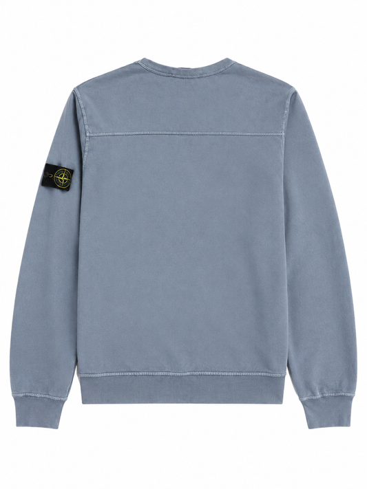 Maglia vintage Stone Island cotone celeste tg M