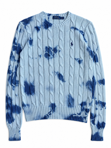 Maglia vintage Ralph Lauren cotone a treccia tg S