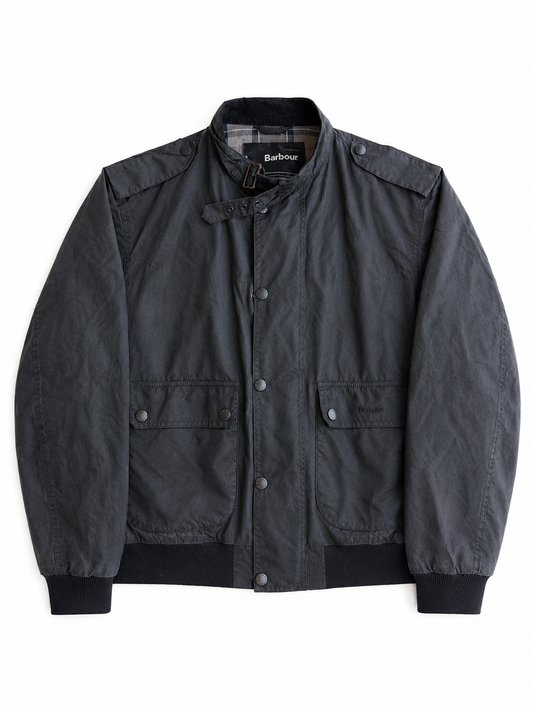 Giacca vintage Barbour Flyer jacket antracite tg XL