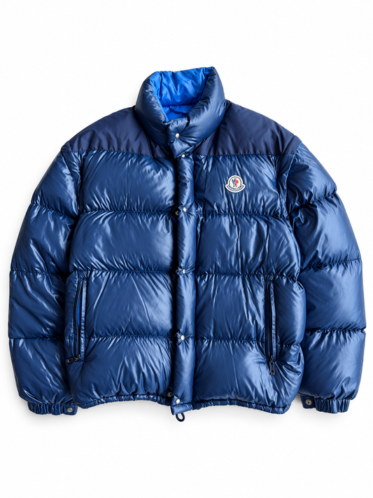 Giacca vintage Moncler grenoble blu tg L
