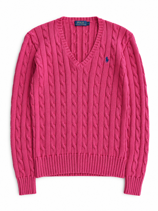 Maglia vintage Ralph Lauren cotone a treccia tg XS