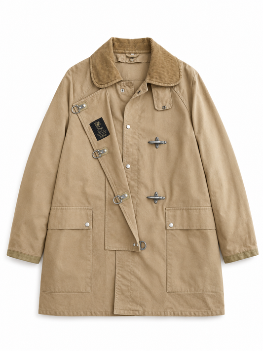 Giacca vintage Fay 4 ganci beige tg L
