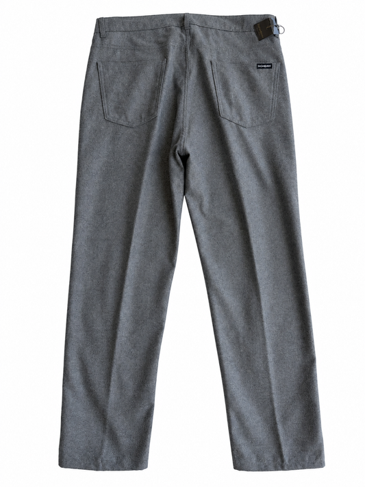 Pantalone vintage Yves Saint Laurent grigio lana tg XL