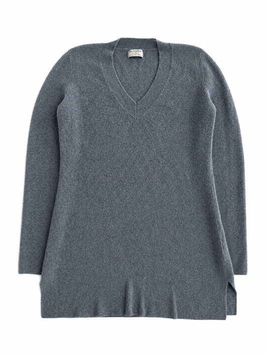Maglia vintage Falconeri cashmere grigio tg L