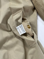 Carica l&#39;immagine nel visualizzatore di Gallery, Trench vintage Burberry beige tg XL
