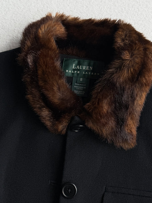 Blazer vintage Ralph Lauren nero tg M