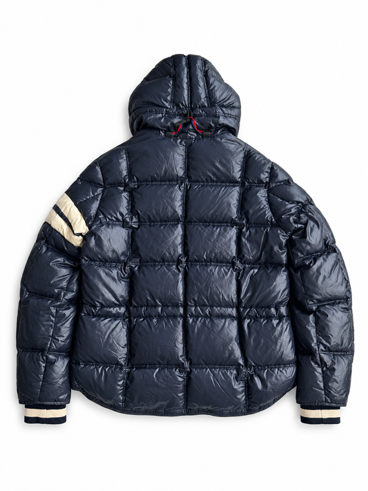 Giacca vintage Moncler grenoble blu tg 5