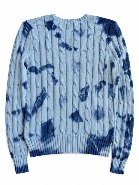 Maglia vintage Ralph Lauren cotone a treccia tg S