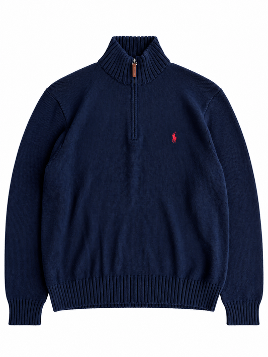 Maglia vintage Ralph Lauren 1/4 zip tg XL