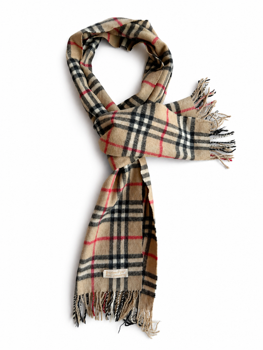 Sciarpa vintage Burberry 100% cashmere