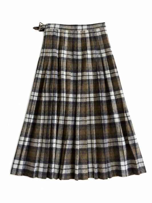 Gonna kilt vintage tartan lana tg S