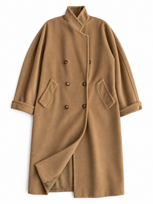 Cappotto vintage Max Mara lana cammello tg 40