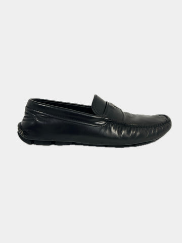 Mocassino vintage Prada pelle nero tg 37