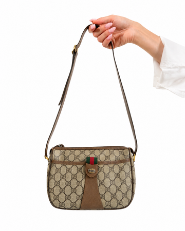 Borsa vintage Gucci monogram tracolla