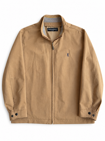 Giacca vintage Yves Saint Laurent millerighe marrone tg M