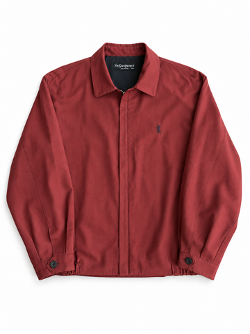 Giacca vintage Yves Saint Laurent bordeaux tg S/M