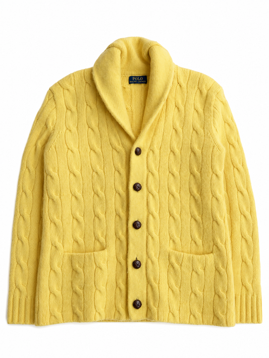 Maglia vintage Ralph Lauren a treccia in lana tg M
