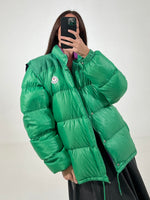 Carica l&#39;immagine nel visualizzatore di Gallery, Giacca vintage Moncler verde tg M/L
