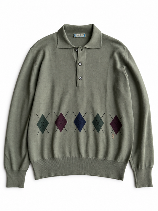 Maglia vintage Yves Saint Laurent lana merino tg M